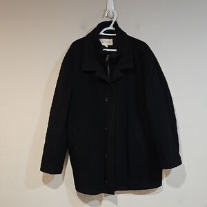 Pronto Uomo Wool Blend Coat